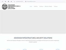 Tablet Screenshot of aiss.com.mx
